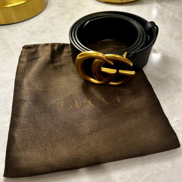 Gucci Double G Buckle Belt - Picture 1 of 8